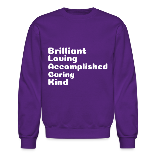 Crewneck Sweatshirt - purple