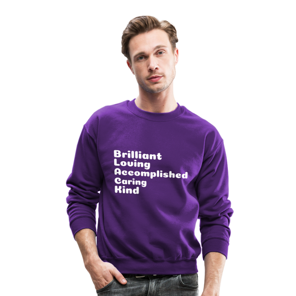 Crewneck Sweatshirt - purple