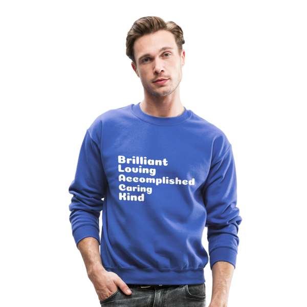 Crewneck Sweatshirt - royal blue