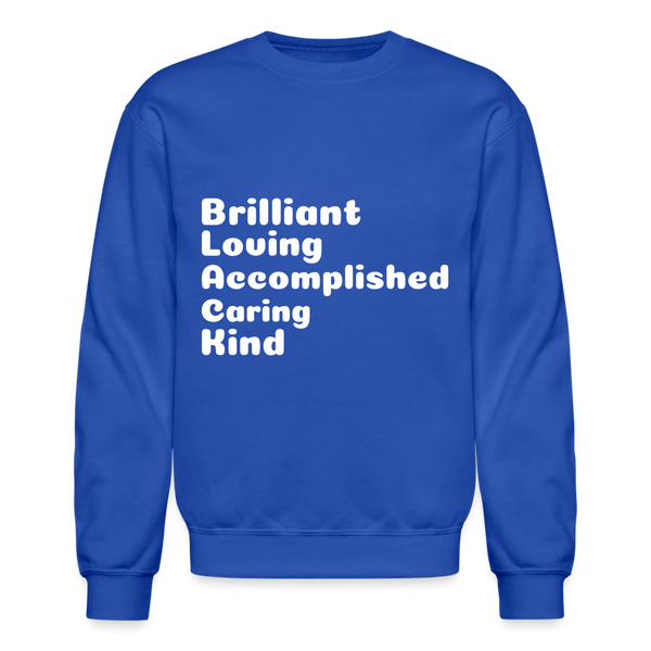 Crewneck Sweatshirt - royal blue