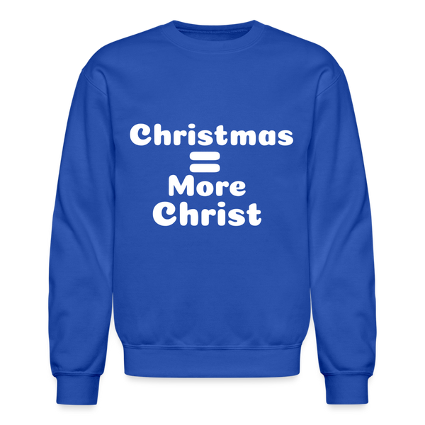 Crewneck Sweatshirt - royal blue